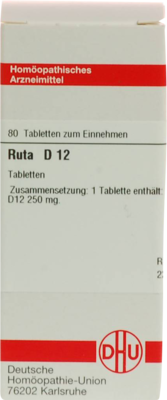 RUTA D 12 Tabletten 80 St