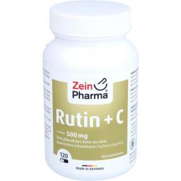 RUTIN 500 mg+C Kapseln 120 St.