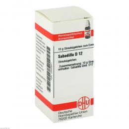 Ein aktuelles Angebot für SABADILLA D 12 Globuli 10 g Globuli Homöopathische Einzelmittel - jetzt kaufen, Marke DHU-Arzneimittel GmbH & Co. KG.