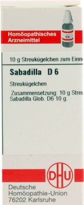 SABADILLA D 6 Globuli 10 g