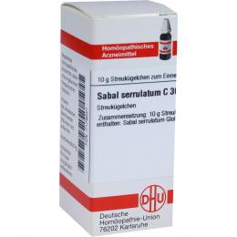 Ein aktuelles Angebot für SABAL SERRULATUM C 30 Globuli 10 g Globuli Homöopathische Einzelmittel - jetzt kaufen, Marke DHU-Arzneimittel GmbH & Co. KG.
