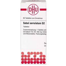 SABAL SERRULATUM D 2 Tabletten 80 St.