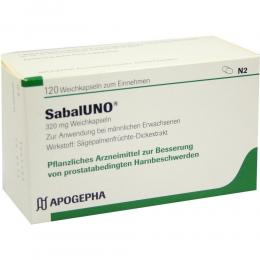 Ein aktuelles Angebot für SabalUNO 320mg Weichkapseln 120 St Kapseln Prostatabeschwerden - jetzt kaufen, Marke Apogepha Arzneimittel GmbH.