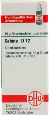 SABINA D 12 Globuli 10 g