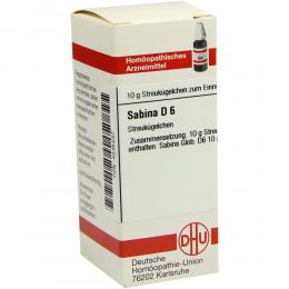 Sabina D 6 10 g Globuli
