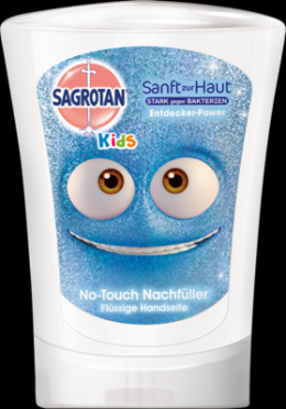 SAGROTAN Kids No-Touch Nachfller Entdecker Power 250 ml
