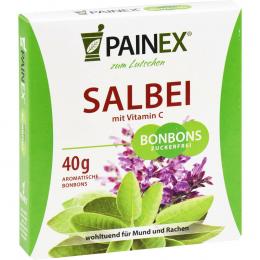 SALBEIBONBONS mit Vitamin C Painex 40 g Bonbons