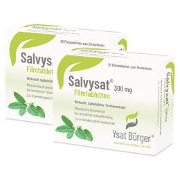 SALVYSAT Bürger 300 mg Filmtabletten 2 X 30 St Filmtabletten
