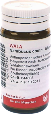 SAMBUCUS COMP Globuli 20 g