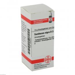 Ein aktuelles Angebot für SAMBUCUS NIGRA D 3 10 g Globuli Naturheilmittel - jetzt kaufen, Marke DHU-Arzneimittel GmbH & Co. KG.