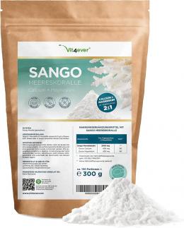 Sango Meereskoralle - 300 g Pulver - Reines Pulver ohne Zusätze