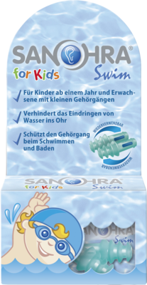 SANOHRA swim Ohrenschutz f.Kinder 2 St