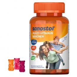 Ein aktuelles Angebot für SANOSTOL Multi-Vitamin Bärchen 60 St ohne  - jetzt kaufen, Marke Dr. Kade Pharmazeutische Fabrik GmbH.