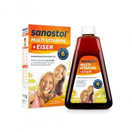 Ein aktuelles Angebot für Sanostol plus Eisen Saft 230 ml Saft Multivitamine & Mineralstoffe - jetzt kaufen, Marke Dr. Kade Pharmazeutische Fabrik GmbH.
