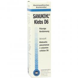 Ein aktuelles Angebot für SANUKEHL Klebs D 6 10 ml Tropfen Naturheilmittel - jetzt kaufen, Marke Sanum-Kehlbeck GmbH & Co. KG.