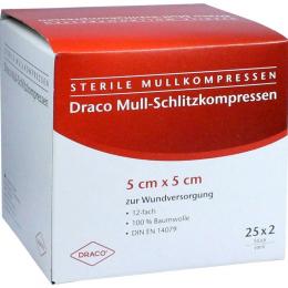 Ein aktuelles Angebot für SCHLITZKOMPRESSEN Mull 5 x 5 cm steril 12fach 25 X 2 St Kompressen Verbandsmaterial - jetzt kaufen, Marke Dr. Ausbüttel & Co. GmbH.