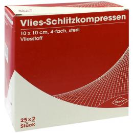 Ein aktuelles Angebot für SCHLITZKOMPRESSEN Vlies 10x10 cm steril 4fach 25 X 2 St Kompressen Verbandsmaterial - jetzt kaufen, Marke Dr. Ausbüttel & Co. GmbH.
