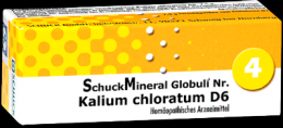SCHUCKMINERAL Globuli 4 Kalium chloratum D6 7.5 g
