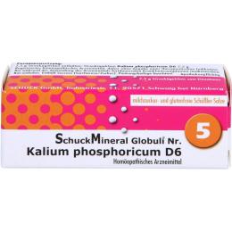 SCHUCKMINERAL Globuli 5 Kalium phosphoricum D6 7,5 g
