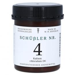 Ein aktuelles Angebot für SCHÜSSLER Nr.4 Kalium chloratum D 6 Tabletten 1000 St Tabletten  - jetzt kaufen, Marke Apofaktur e.K..