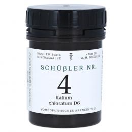 SCHÜSSLER Nr.4 Kalium chloratum D 6 Tabletten 400 St Tabletten
