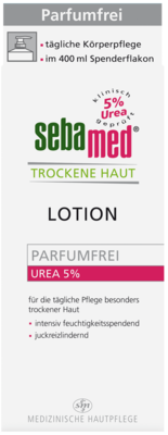 SEBAMED Trockene Haut parfmfrei Lotion Urea 5% 400 ml