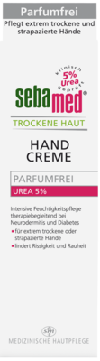 SEBAMED Trockene Haut parfümfrei Handcreme Urea 5% 75 ml