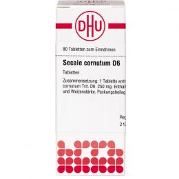 SECALE CORNUTUM D 6 Tabletten 80 St.