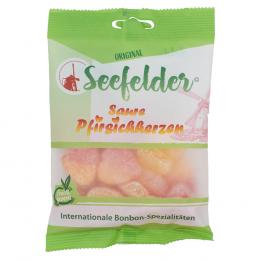 SEEFELDER saure Pfirsichherzen KDA 100 g Bonbons
