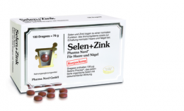 SELEN+ZINK Pharma Nord Dragees 78 g