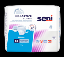 SENI Active Super Inkontinenzslip Einmal XL 10 St