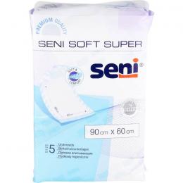 SENI Soft Super Bettschutzunterlage 90x60 cm 5 St.