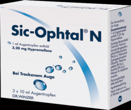 SIC OPHTAL N Augentropfen 3X10 ml
