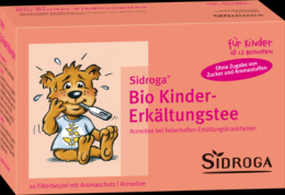 SIDROGA Bio Kinder-Erkältungstee Filterbeutel 20X1.5 g