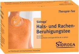 Ein aktuelles Angebot für SIDROGA Hals- und Rachen-Beruhigungstee Filterbtl. 20 X 1.75 g Tee Husten & Bronchitis - jetzt kaufen, Marke Sidroga Gesellschaft für Gesundheitsprodukte mbH.