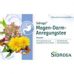 SIDROGA Magen-Darm-Anregungstee Filterbeutel 40 g