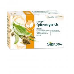 Ein aktuelles Angebot für SIDROGA Spitzwegerich Tee Filterbeutel 20 X 1.4 g Tee Nahrungsergänzungsmittel - jetzt kaufen, Marke Sidroga Gesellschaft für Gesundheitsprodukte mbH.