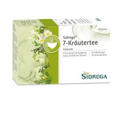 Ein aktuelles Angebot für SIDROGA Wellness 7-Kräutertee Filterbeutel 20 X 2.0 g Tee Nahrungsergänzungsmittel - jetzt kaufen, Marke Sidroga Gesellschaft für Gesundheitsprodukte mbH.