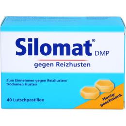 SILOMAT DMP gegen Reizhusten Lutschpast.m.Honig 40 St.