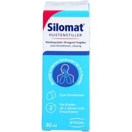 SILOMAT Hustenstiller Pentoxyverin 19 mg/ml TEI 30 ml