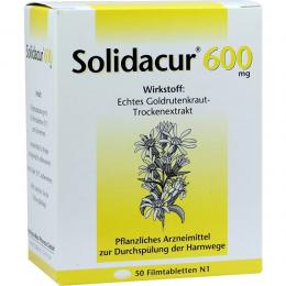 Ein aktuelles Angebot für SOLIDACUR 600 mg Filmtabletten 50 St Filmtabletten Blasen- & Harnwegsinfektion - jetzt kaufen, Marke Rodisma-Med Pharma GmbH.