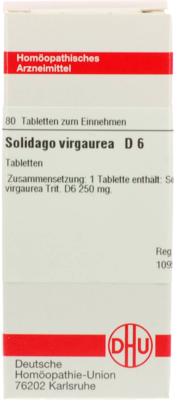 SOLIDAGO VIRGAUREA D 6 Tabletten 80 St