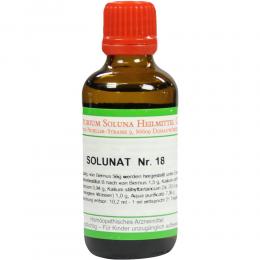 Ein aktuelles Angebot für Solunat Nr. 18 50 ml Tropfen Naturheilmittel - jetzt kaufen, Marke Laboratorium Soluna Heilmittel GmbH.