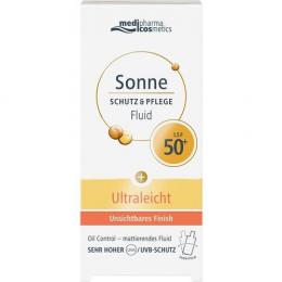 SONNE SCHUTZ & Pflege Fluid ultraleicht LSF 50+ 50 ml