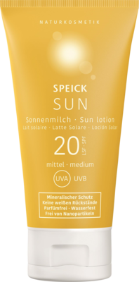 SPEICK SUN Sonnenmilch LSF 20 150 ml