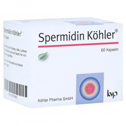 Ein aktuelles Angebot für SPERMIDIN Köhler Kapseln 60 St Kapseln Nahrungsergänzungsmittel - jetzt kaufen, Marke Köhler Pharma GmbH.