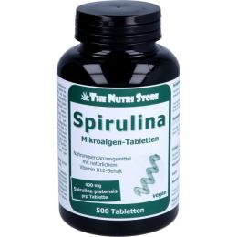 SPIRULINA 400 mg Tabletten 500 St.
