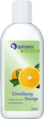 SPITZNER Massage Einreibung Orange 200 ml
