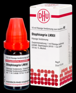 STAPHISAGRIA LM XII Dilution 10 ml