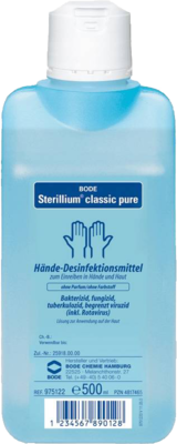 STERILLIUM Classic Pure Lsung 500 ml